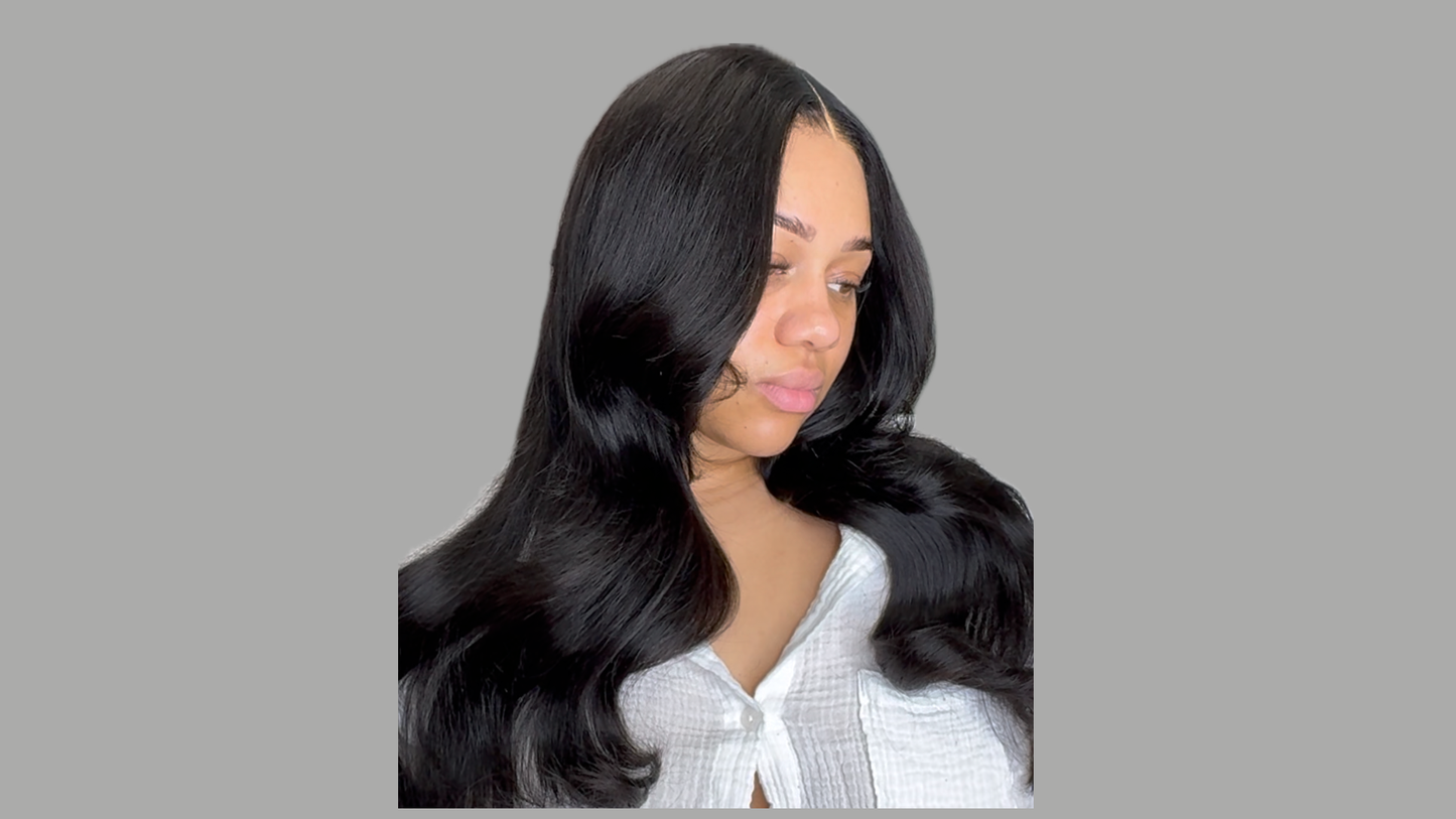 Raw Cambodian Straight 5x5 Closures